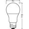OSRAM OSRAM-LED-lamppu E27 8,5W 840 Star A60, matta – kuva 1