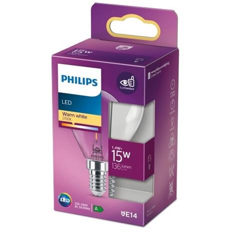 Philips Philips LED Classic pisaralamppu E14 P45 1,4W
