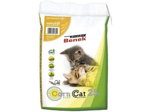 Super Benek Corn Cat Natural - 25 l – kuva 5/8