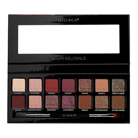 Sigma Beauty Warm Neutrals Eyeshadow Palette