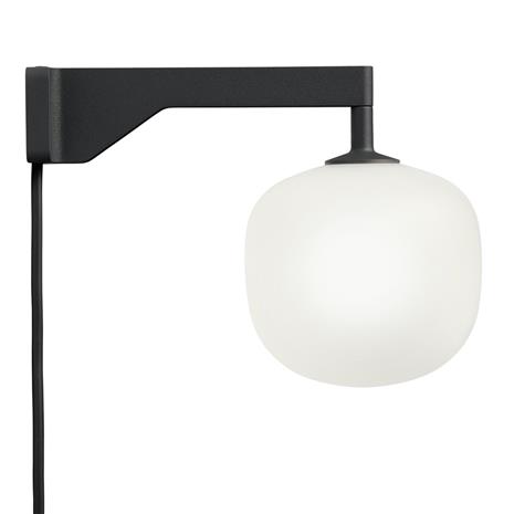 Muuto Rime seinävalaisin Musta – kuva 1/8