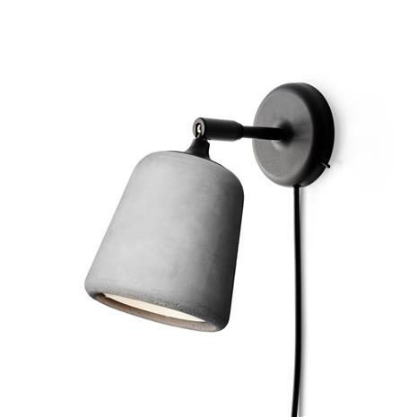 Material Seinävalaisin Light Grey Concrete - New Works – kuva 7/8