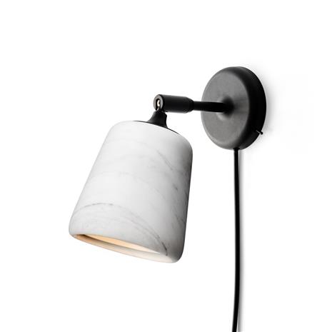 Material Seinävalaisin White Marble - New Works