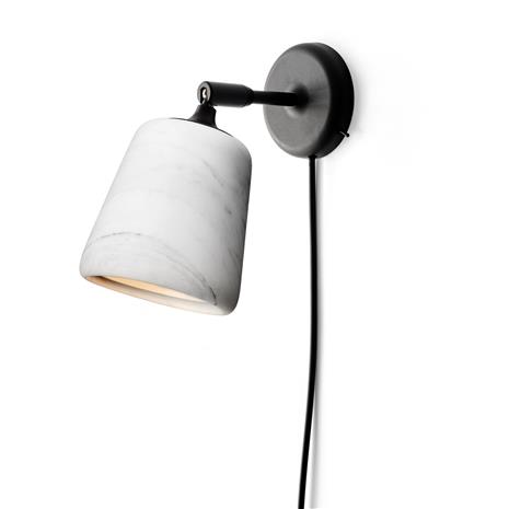Material Seinävalaisin White Marble - New Works