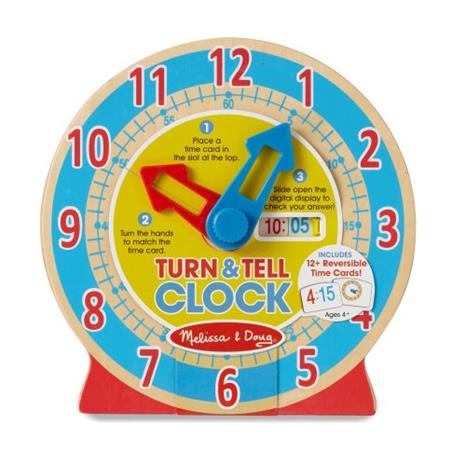 Leikki- ja oppimiskello, Melissa & Doug
