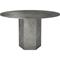 Gubi Epic Coffee Table ä˜130 Steel, Misty Grey – kuva 1