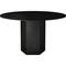 Gubi Epic Coffee Table ä˜130 Steel, Midnight Black – kuva 1