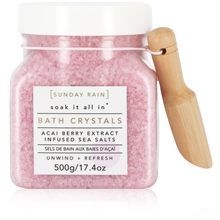 Sunday Rain Bath Crystals Acai Berry 500 gr