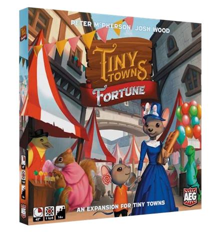 Tiny Towns: Fortune, lautapeli