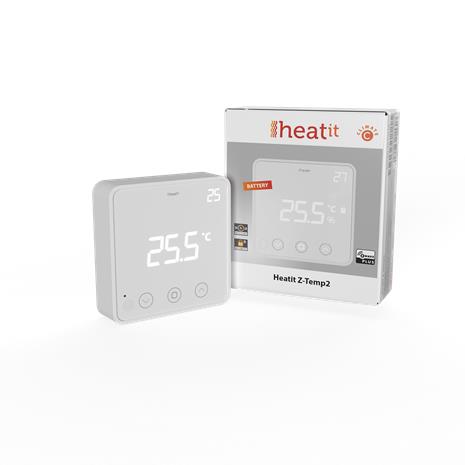 Heatit Z-Temp2 White (4512666), termostaatti