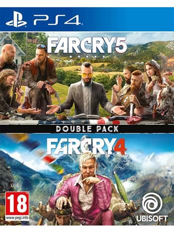 Far Cry 4 + Far Cry 5 Double Pack, PS4-peli