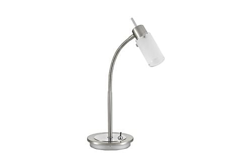 Max LED-Pöytävalaisin Teräs – kuva 1/4