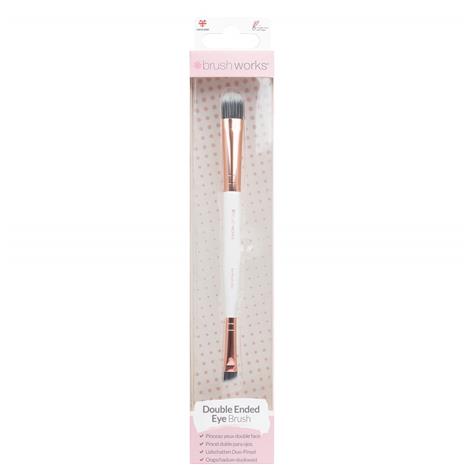 brushworks Foundation Brush - White/Gold