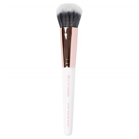 brushworks Multi Tasking Brush - White/Gold