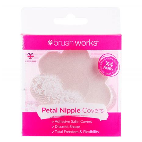 brushworks Satin Petal Nipple Covers -nännisuojat