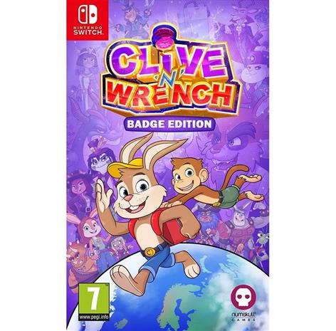 Clive 'N' Wrench Badge Edition, Nintendo Switch -peli