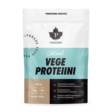Puhdistamo Optimal Vegeproteiini suklaa 600 g
