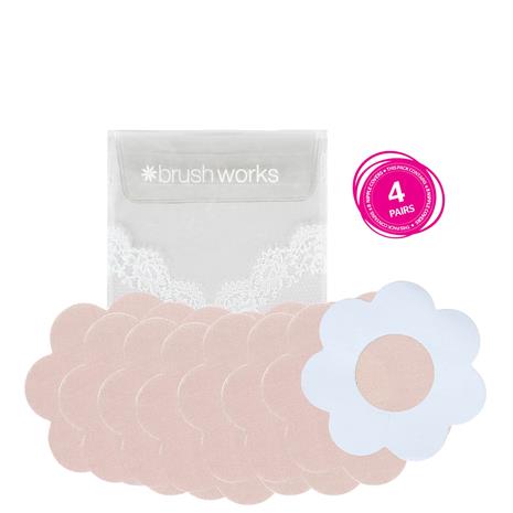 brushworks Satin Petal Nipple Covers -nännisuojat