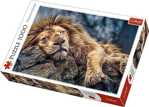 Trefl Sleeping lion 1000 palan palapeli