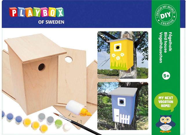 Playbox Askartelusetti, linnunpönttö