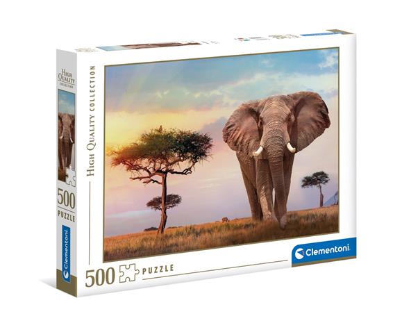 CLEMENTONI palapeli African Sunset, 500kpl., 35096