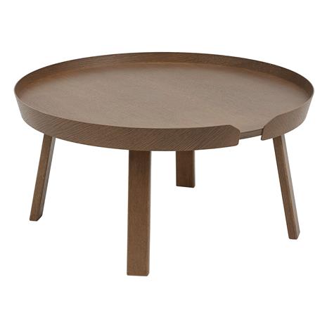 Muuto Around pöytä iso Stained dark brown