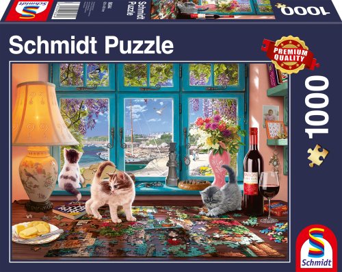 Schmidt At the Puzzle Table 1000p palapeli