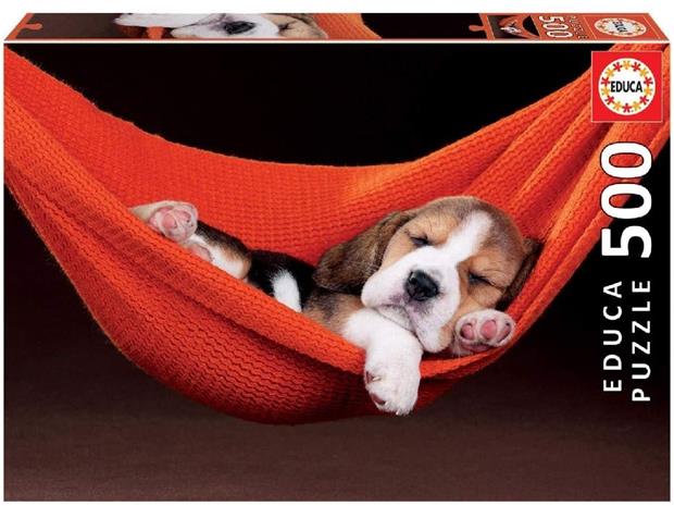Educa Sleeping In The Hammock 500p palapeli – kuva 7/8