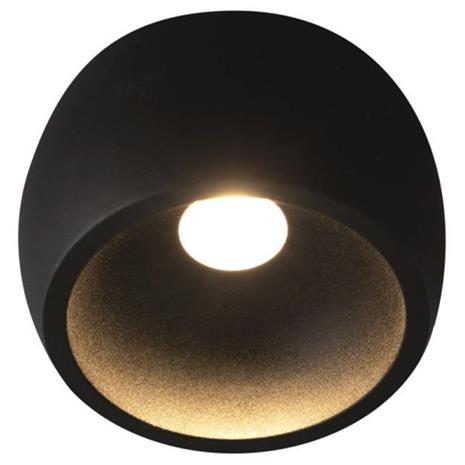 Hide-a-Lite Globe G2 Surface Downlight-valaisin musta 3000K – kuva 1/3