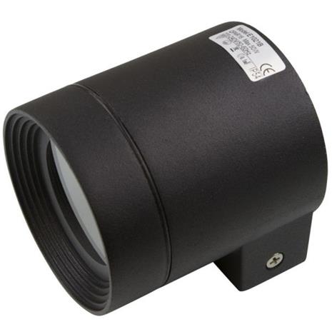 Hide-a-Lite Round Single III Seinävalaisin 50W, GU10 Musta – kuva 1/3