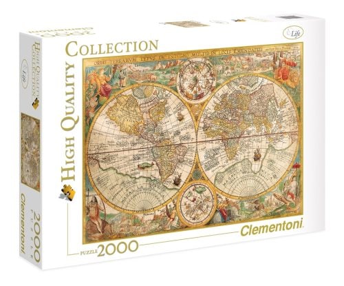 Clementoni 2000 pcs- High Quality Collection ANCIENT MAP – kuva 8/8