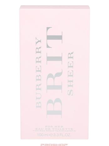 Burberry Brit Sheer - EdT 100 ml