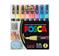 Posca - PC3M - Fine Tip Pen - Soft Colors, 8 pc – kuva 2