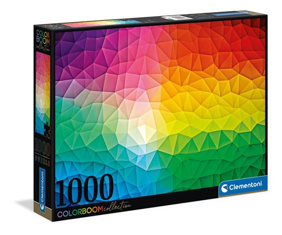 Clementoni Colorbloom Mosaic 1000p palapeli – kuva 1/8
