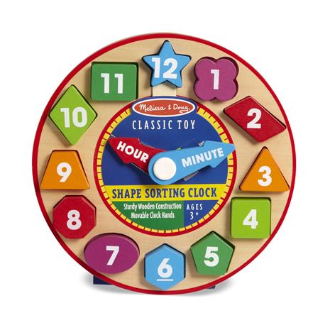 Melissa & Doug, Shape Sorting Clock