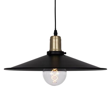 Globen Lighting Disc Pendant, Black