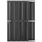 vidaXL Puutarhaportti WPC 100x150 cm harmaa – kuva 1