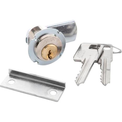 ASSA 8450 Kaappilukko GDS/SB, 2 avainta – kuva 1/3