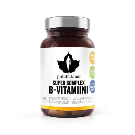 Puhdistamo Super Complex B-vitamiini, 60 kaps