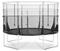 Plum 12ft Space Zone II Telescopic Trampoliini + Turvaverkko 366 cm – kuva 1