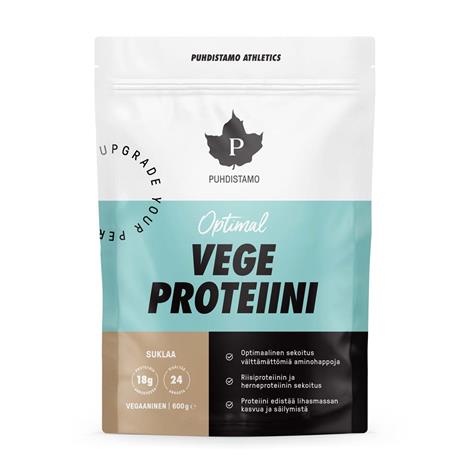 Puhdistamo Optimal Vegeproteiini suklaa 600 g