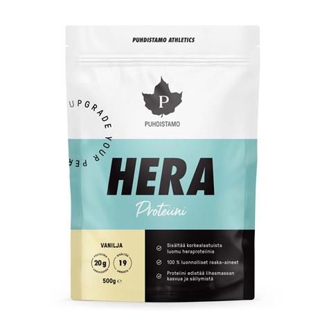 Puhdistamo Athletics, heraproteiini 500 g