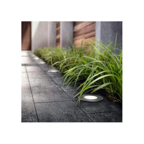 Philips Moss recessed inox 1x3W 230V