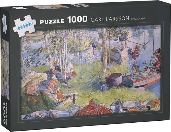 Carl Larsson Ravunpyynti, palapeli 1000 palaa