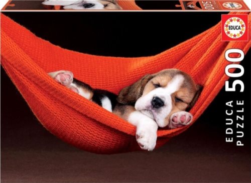 Educa Sleeping In The Hammock 500p palapeli – kuva 8/8