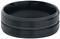 etNox - Basic Double Black - Sormus - Naiset - Musta – kuva 1