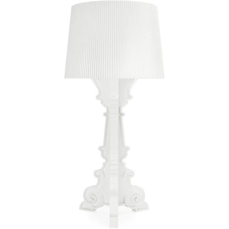 Kartell Bourgie Table Lamp, Matte white – kuva 1/2