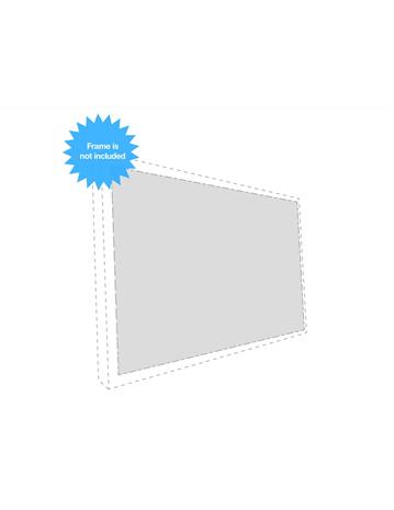 Multibrackets M Grey Plus Extra Cloth 16:9 120", valkokangas