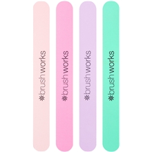 brushworks Pastel Nail Files