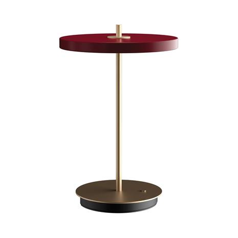 Umage Asteria Move Table Lamp, Ruby red